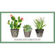 Southwest Potted Garden Luggage Tags Image 3 of 3